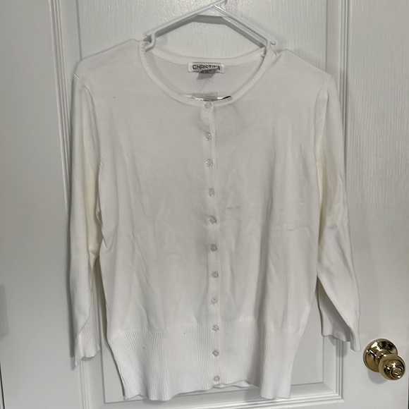 NWT - women’s cardigan sweater – size large - Picture 1 of 8